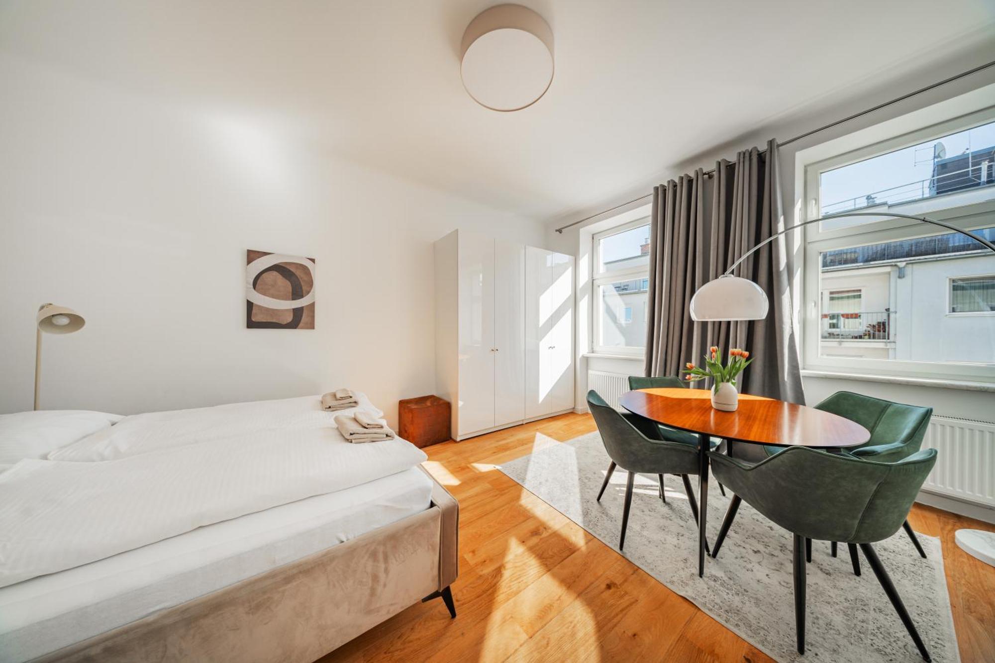 Sonnige Altbauwohnung Nahe Wien Hauptbahnhof Экстерьер фото