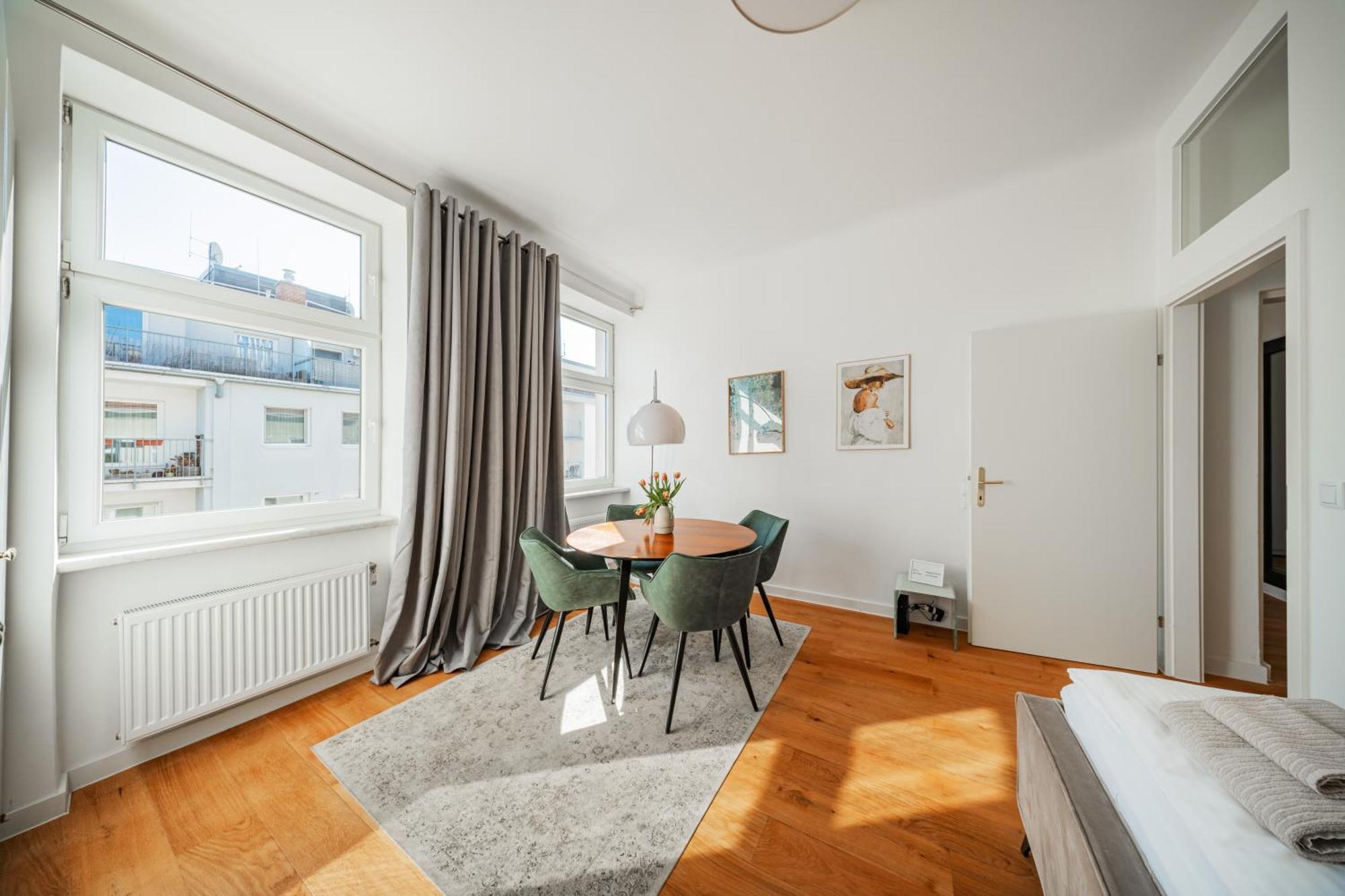 Sonnige Altbauwohnung Nahe Wien Hauptbahnhof Экстерьер фото