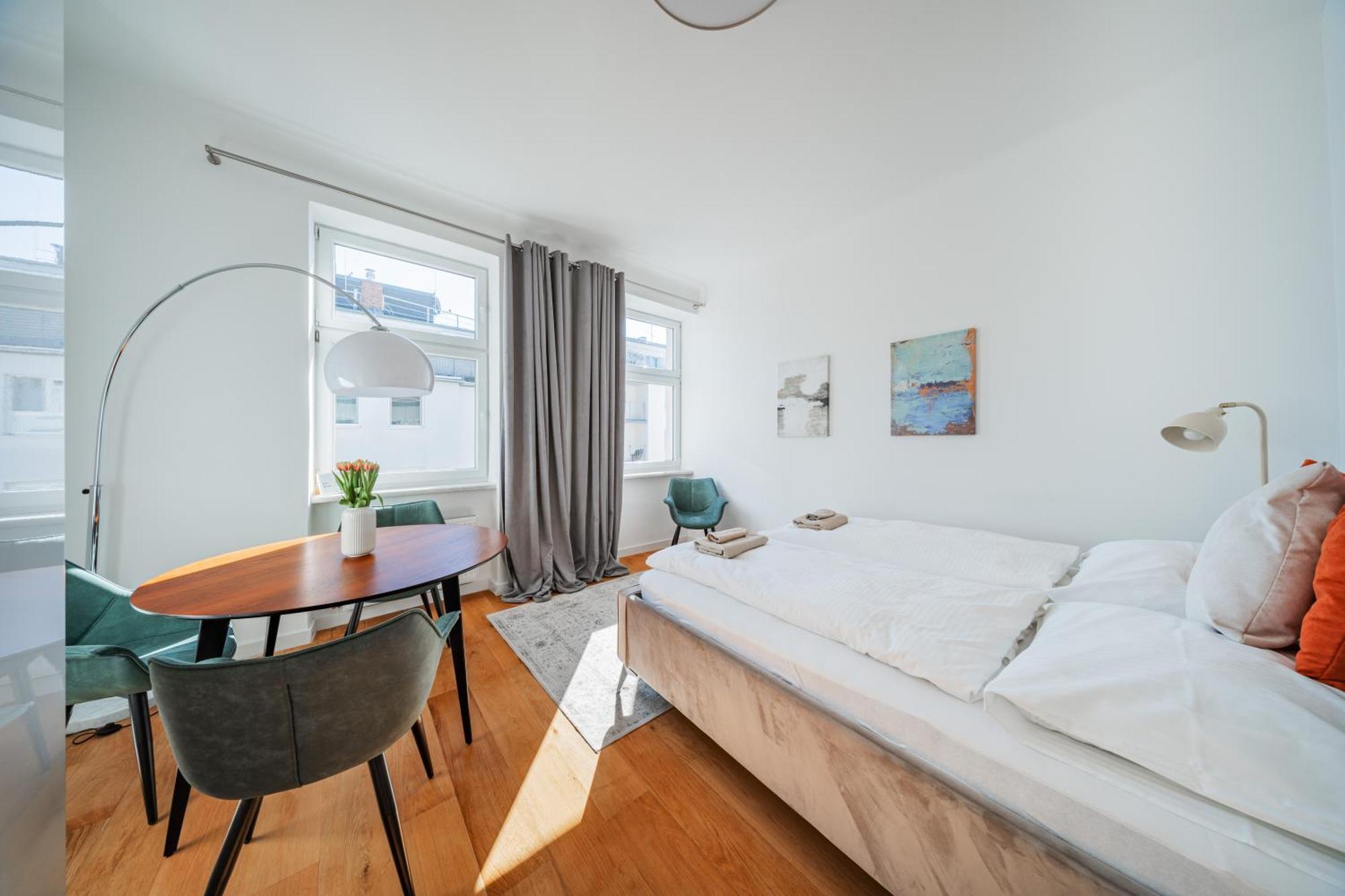 Sonnige Altbauwohnung Nahe Wien Hauptbahnhof Экстерьер фото